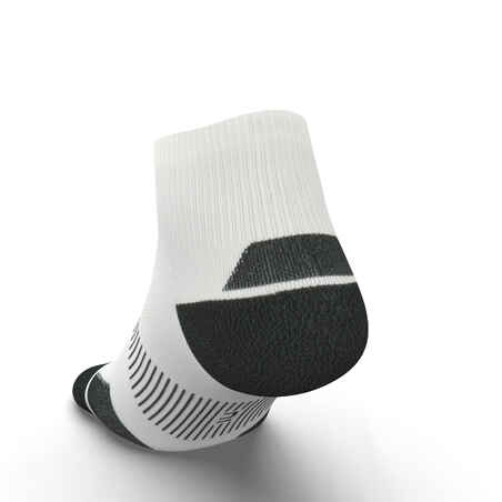 Ekologiško dizaino bėgimo kojinės „Run900 Mid Thick“, baltos