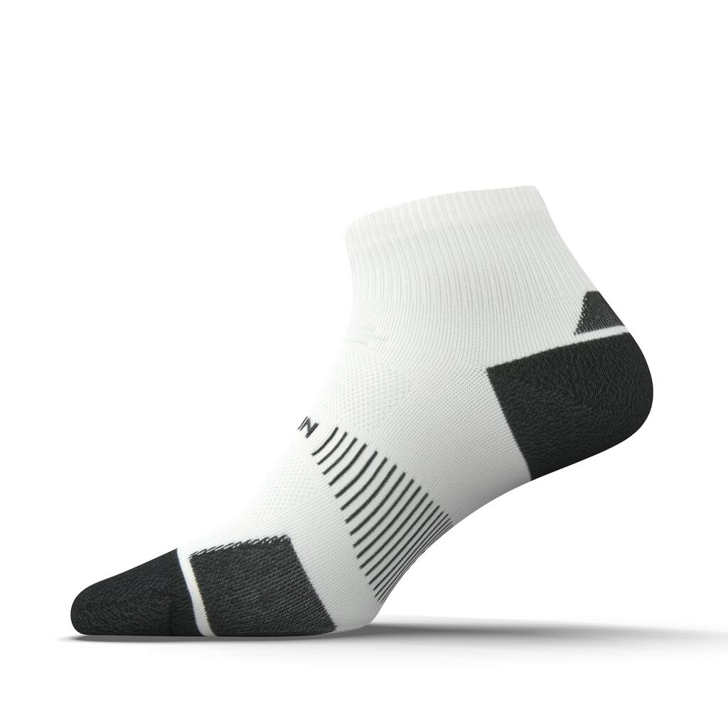 ECO-DESIGN RUN900 MID THICK RUNNING SOCKS - WHITE