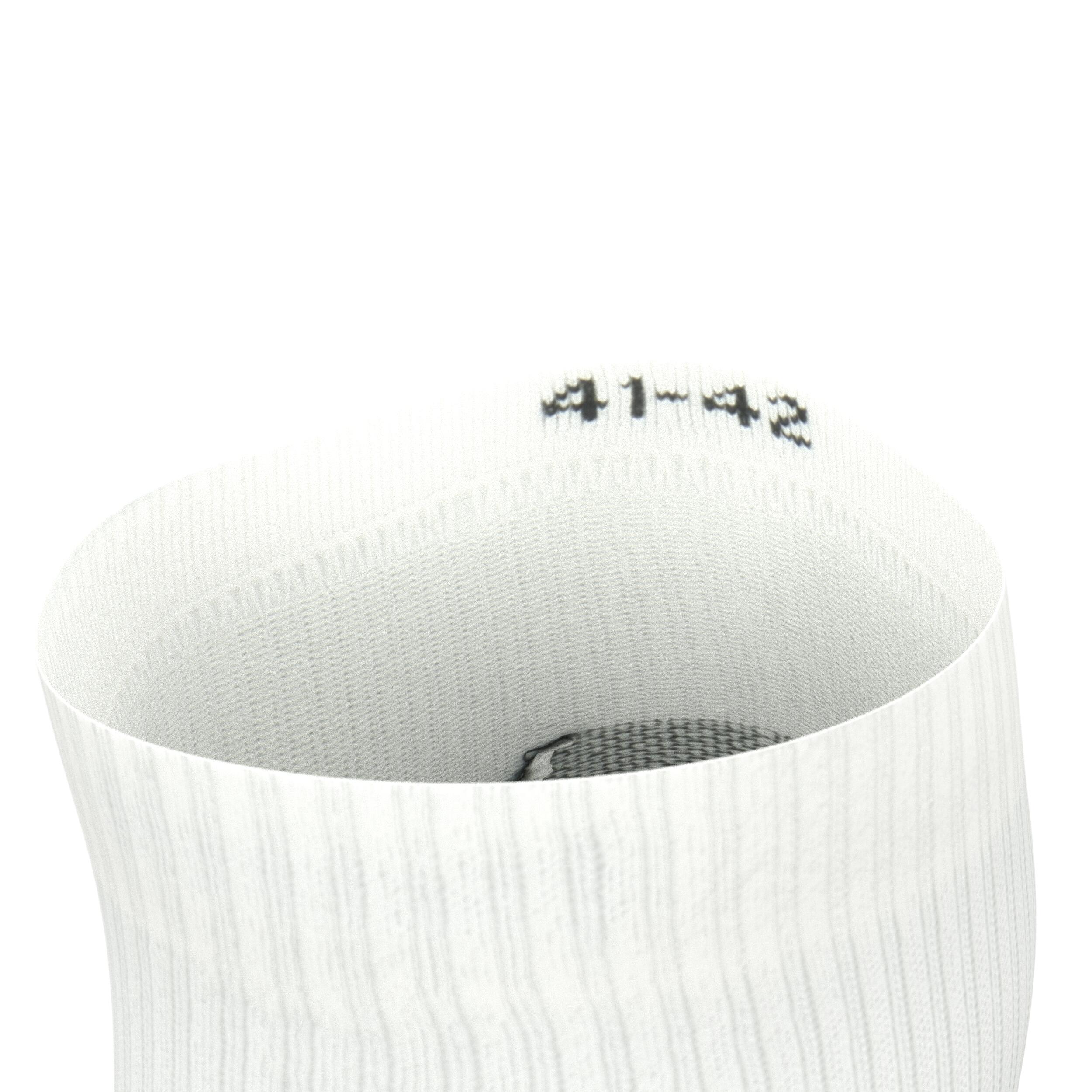 CHAUSSETTE DE RUNNING RUN900 EPAISSE MID BLANCHES 8/9