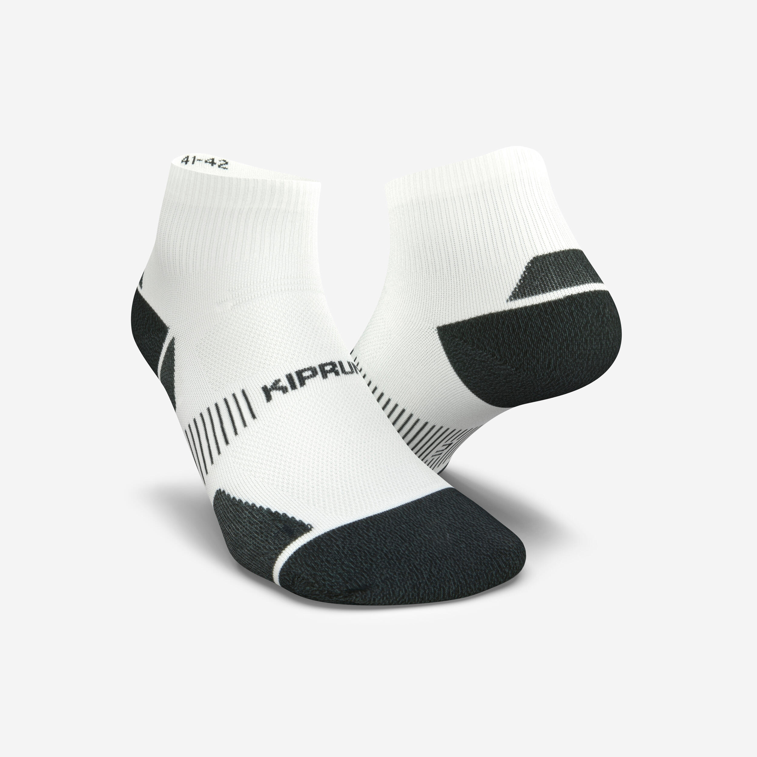 RUN900 THICK MID WHITE RUNNING SOCKS