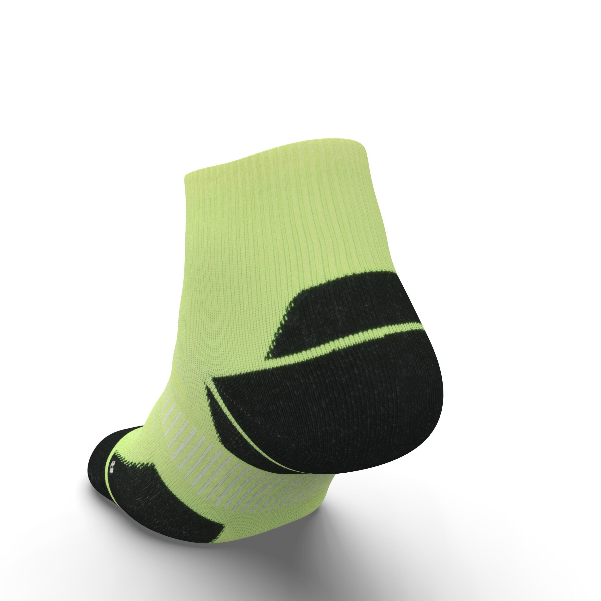 RUN900 MID THICK RUNNING SOCKS - YELLOW 3/10