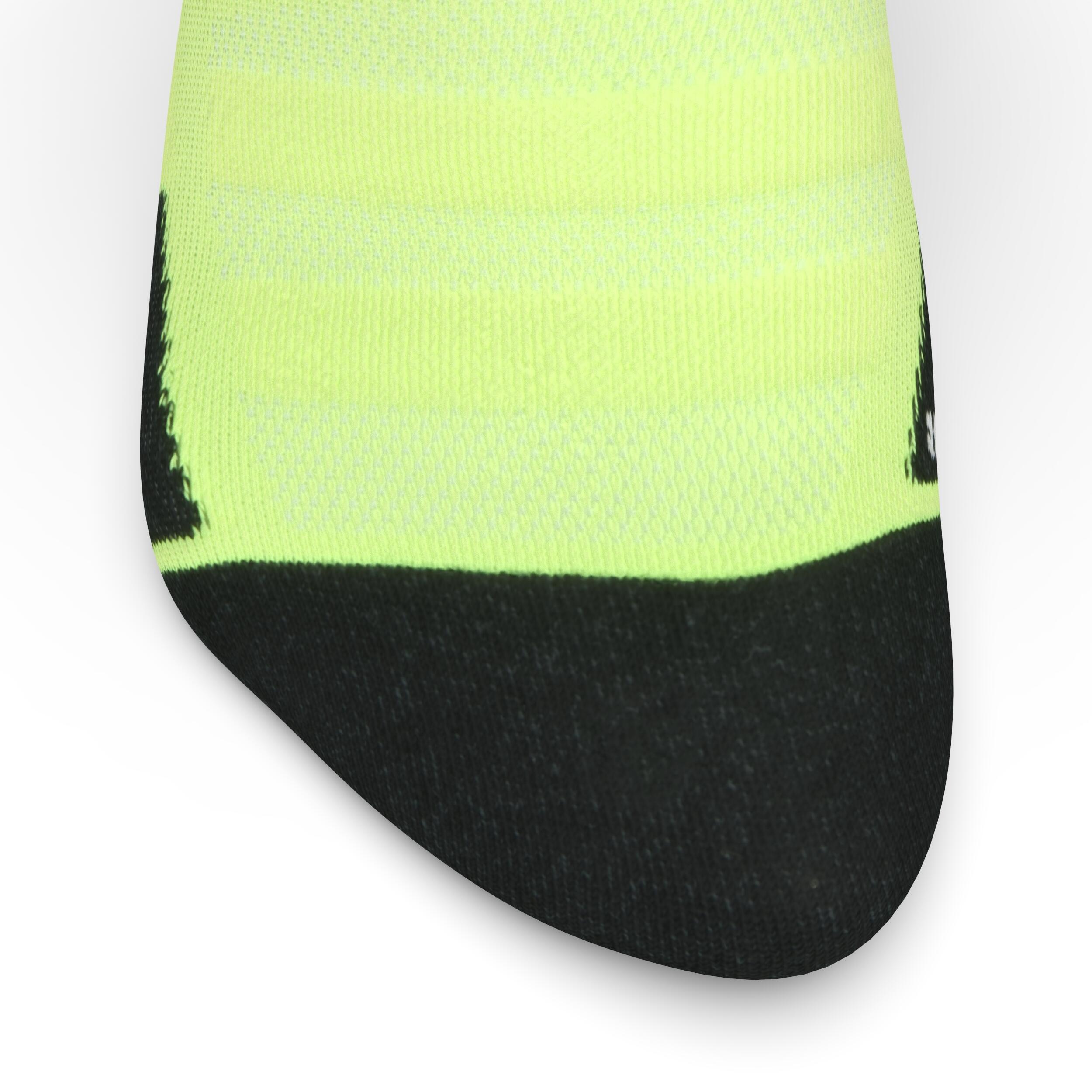 RUN900 MID THICK RUNNING SOCKS - YELLOW 6/10