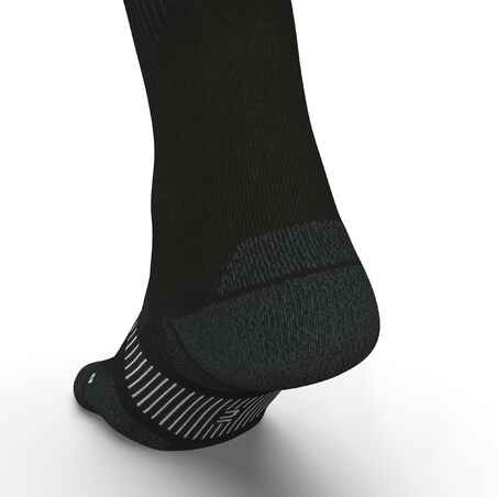 Ekologiško dizaino bėgimo kojinės „Run900 Mid-Calf Fine“, juodos