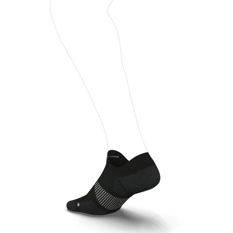 Nízké běžecké ponožky Run900 černé 