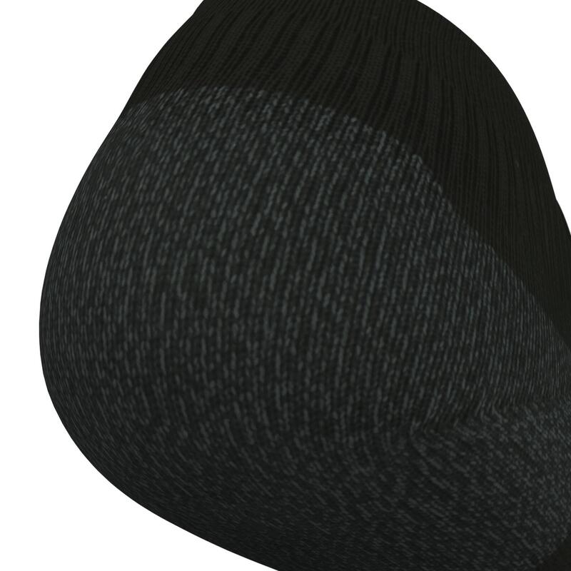 Dunne onzichtbare hardloopsokken Run900 ecodesign zwart