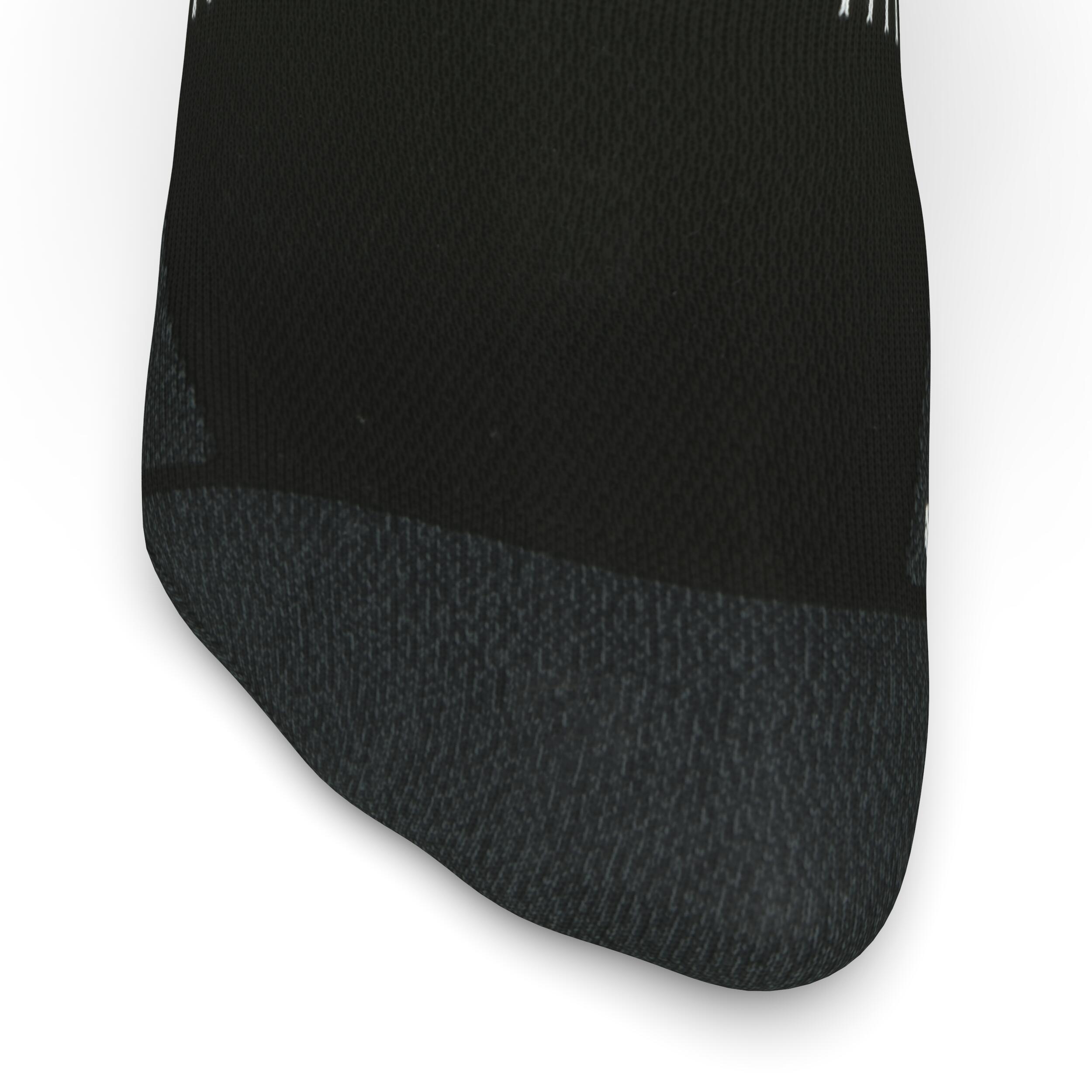 CHAUSSETTES DE RUNNING RUN900 FINES INVISIBLES NOIRES 5/7