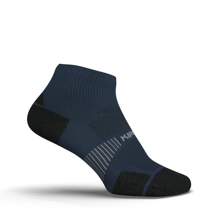 RUN900 MID FINE RUNNING SOCKS - SLATE BLUE