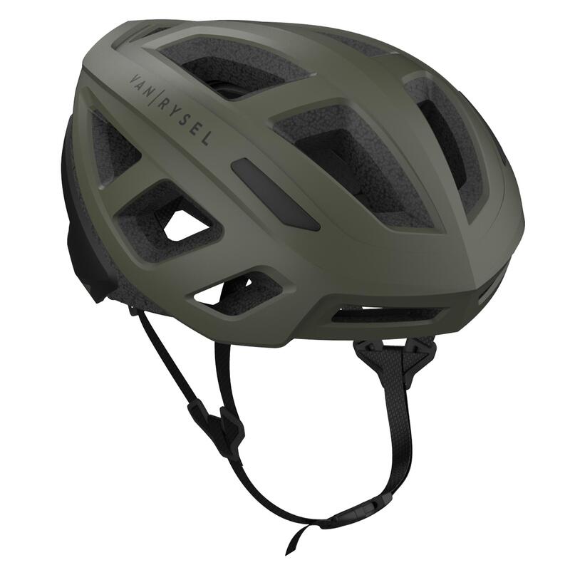 CASQUE VELO ROUTE ROADR 500 JAUNE FLUO
