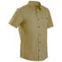 Men’s Short-sleeved Travel Shirt - TRAVEL100 Beige