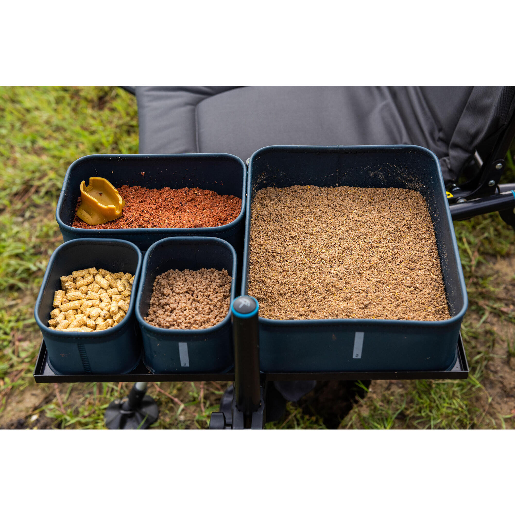 Set of bait preparation boxes for fishing PF - KIT - BB