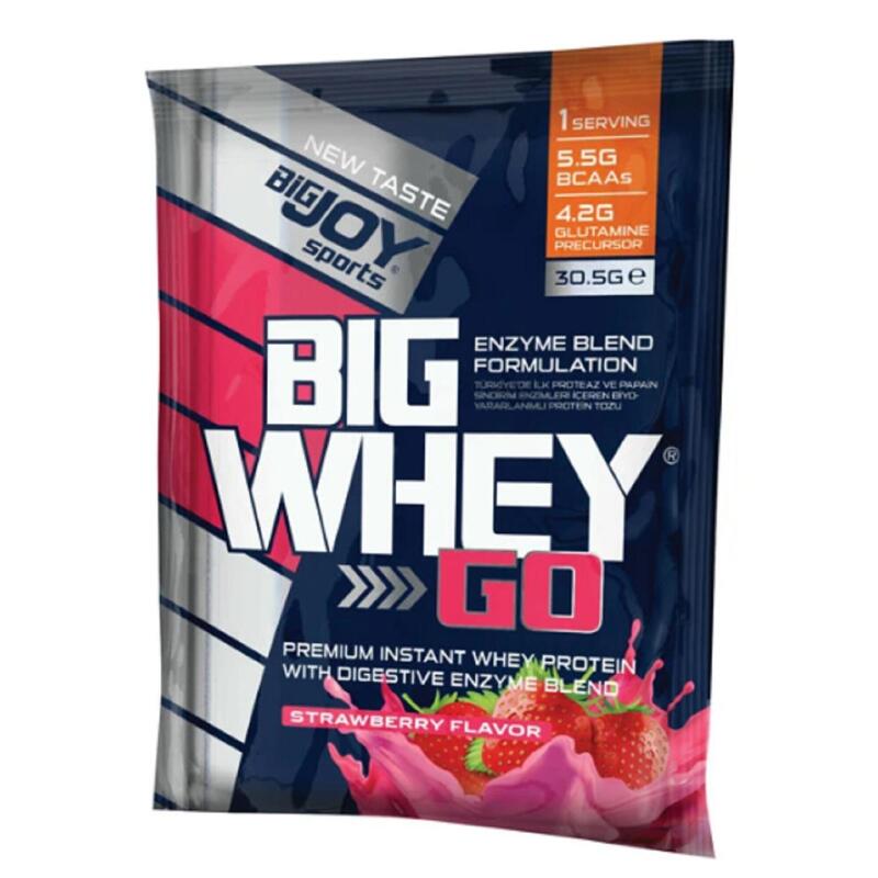 BigJoy Big Whey Classic Protein Tozu - Çilek - 33 Gr (Tek Kullanımlık)