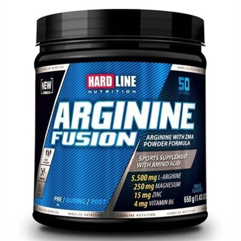 HARDLİNE ARJİNİN FUSİON - PORTAKAL - 650 G