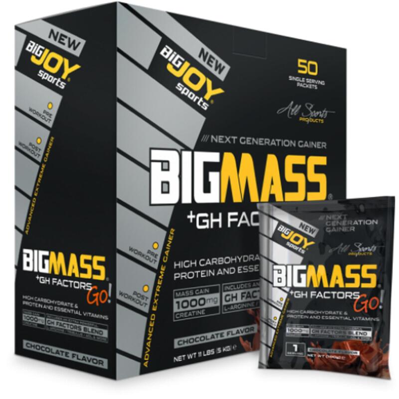 BİGJOY GAINER GH+ & CREATİNE - ÇİKOLATA - 100 G (TEK KULLANIMLIK)