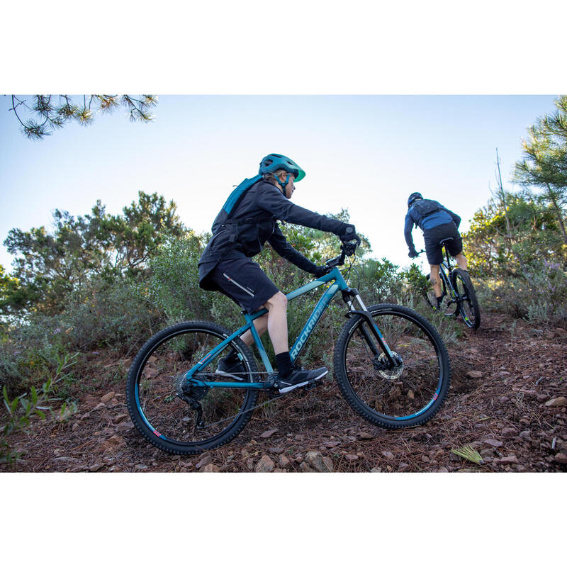 CASACO DE BICICLETA BTT MULHER PRETO