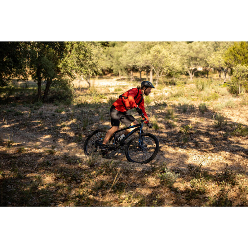Cyklistická pláštěnka na horské kolo EXPL500 červená