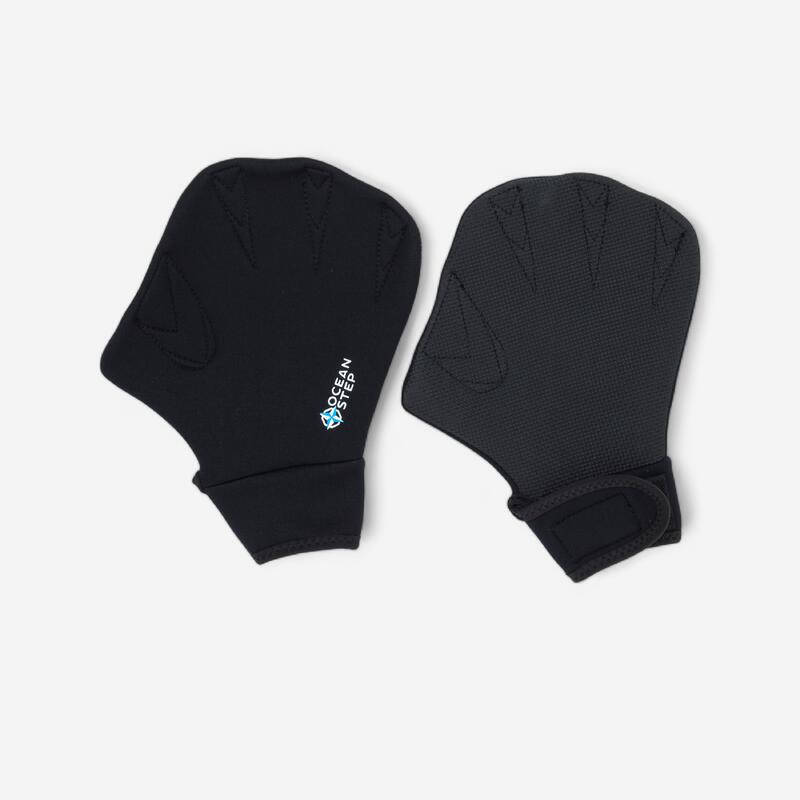 Par Guantes Senderismo Acuático Palmeados Neopreno 2 mm