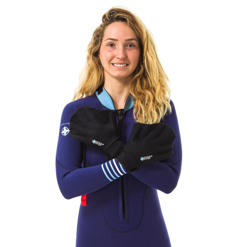 bed Neoprene Gloves 2mm Sea Walking OCEAN STEP black OCEAN STEP