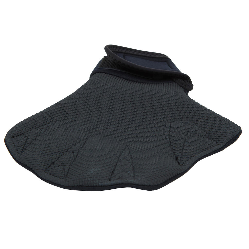 Neopren-Handschuhe Flossenform 2 mm Wasserwandern - Ocean Step schwarz