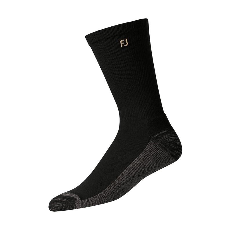 Chaussettes de golf mi-hautes homme FJ Prodry Crew noire 39-46