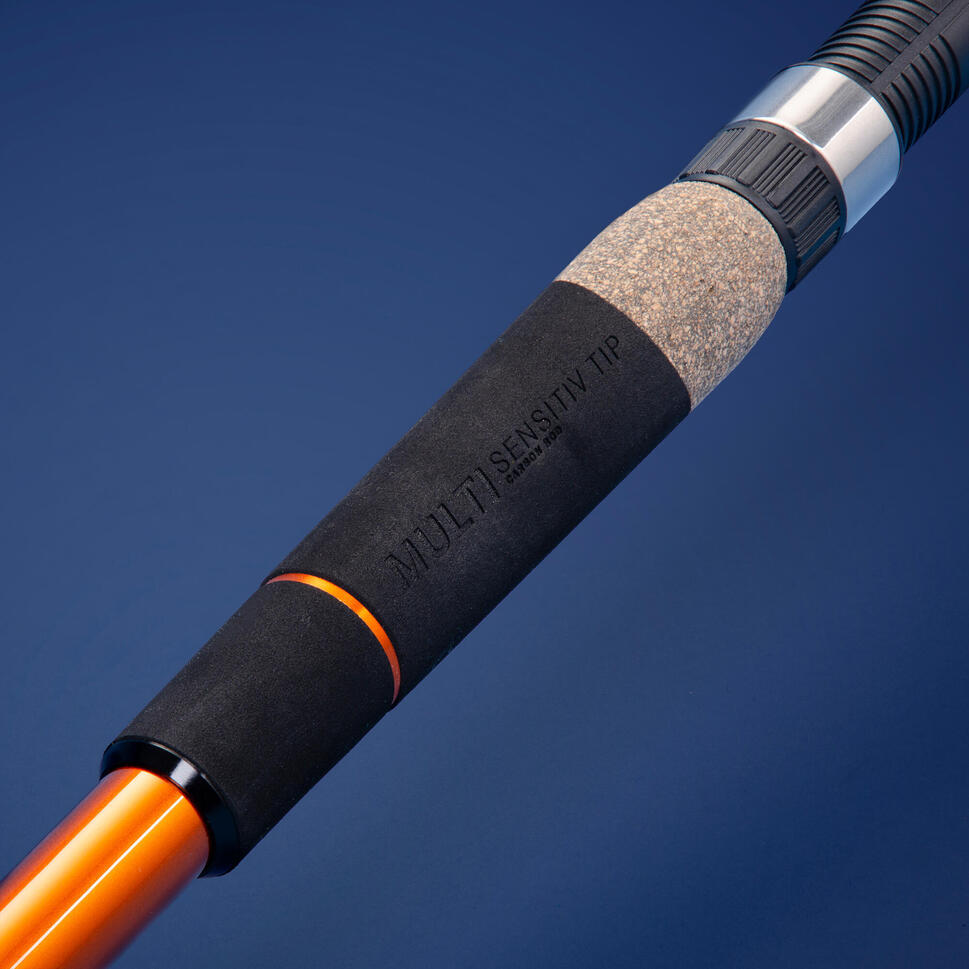 Mini Canne à Pêche Télescopique Portable 1.5M - Canne Pliable Pour Pêche En Mer Et Eau Douce