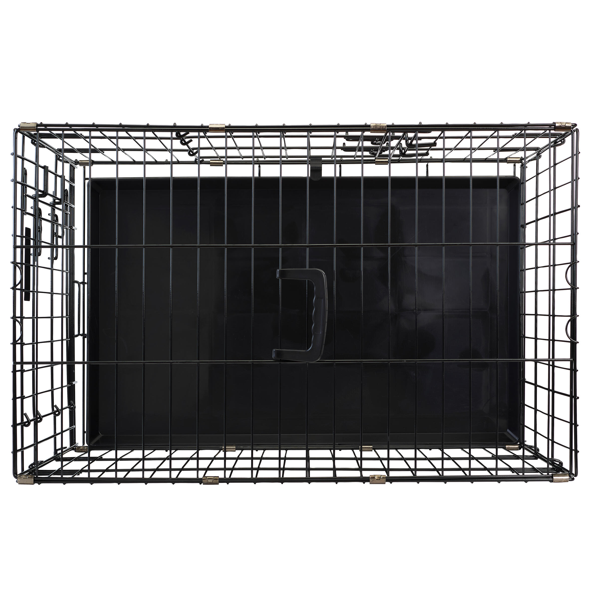 FOLD-DOWN MESH TRANSPORT CRATE FOR 1 DOG 6/12