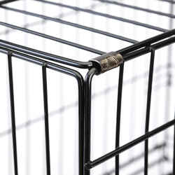 FOLD-DOWN DOG CAGE CRATE CARRIER