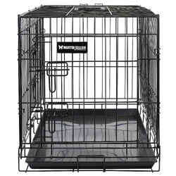 FOLD-DOWN MESH TRANSPORT CRATE FOR 1 DOG