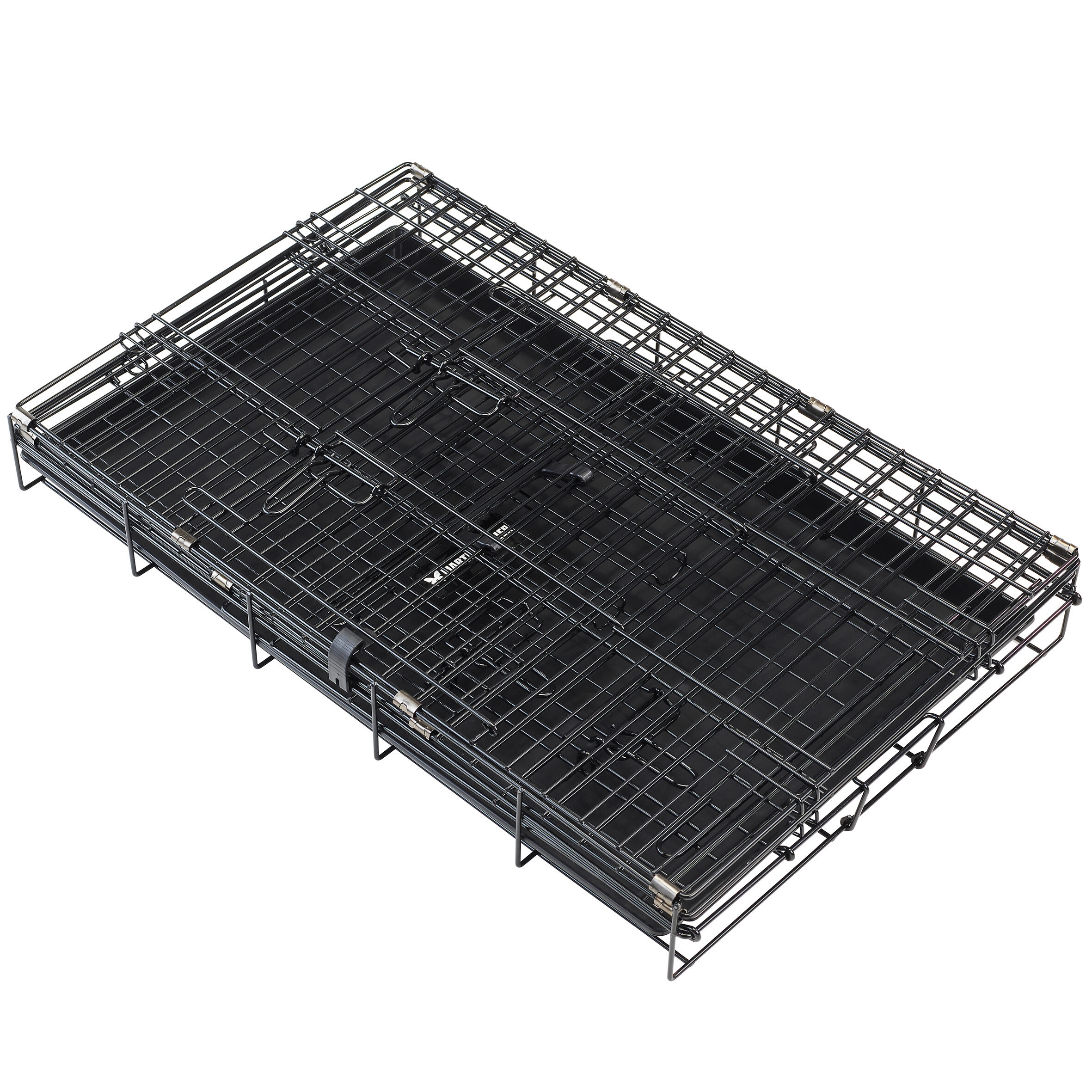 FOLD-DOWN MESH TRANSPORT CRATE FOR 1 DOG 12/12