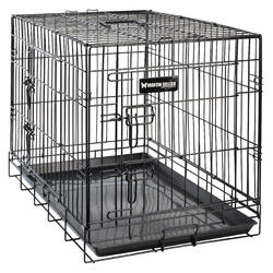 Cage Chien Interieur Solide Cage for chien grand chien chien de taille  moyenne petit chien domestique chenil intérieur en acier inoxydable avec