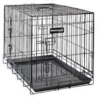 lionto Cage de Transport pour Chien Pliable, (XL…