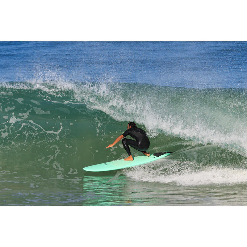 Leash Surf Olaian 8' (240 cm) Negro Diámetro 7 mm