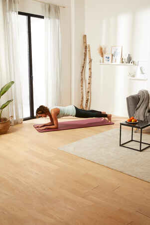 Pilates Floor Mat Comfort M 180 cm x 60 cm x 15 mm - Burgundy