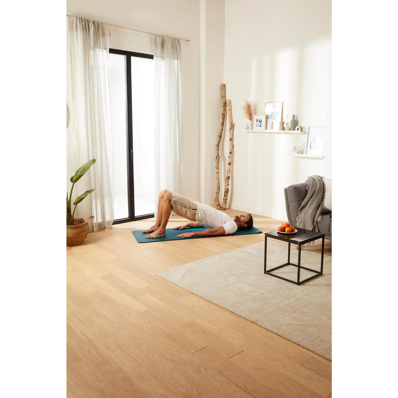 Tapis de sol pilates 10 mm - Confort S bleu