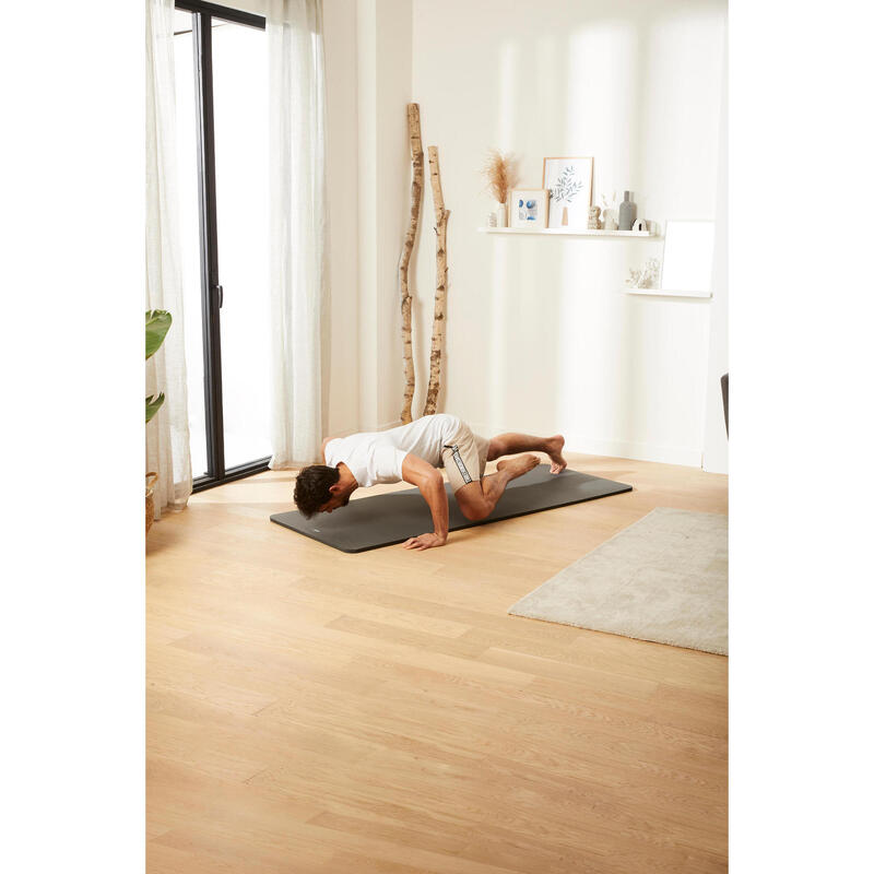 DOMYOS by Decathlon Pilates Comfort Mat, Size Large 190cmx70cmx20mm - Black  20 mm Yoga Mat - Buy DOMYOS by Decathlon Pilates Comfort Mat, Size Large  190cmx70cmx20mm - Black 20 mm Yoga Mat