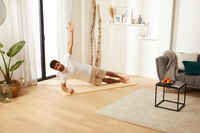 Pilates 15 mm Floor Mat Comfort M - Beige