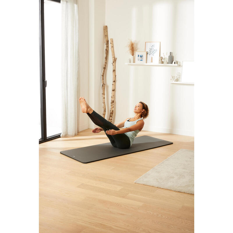 Pilatesmat 20 mm Comfort L antracietgrijs