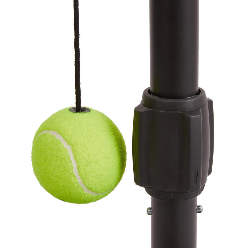 Speed-ball set (1 paal, 2 rackets en 1 bal) Turnball Strong zwart/geel