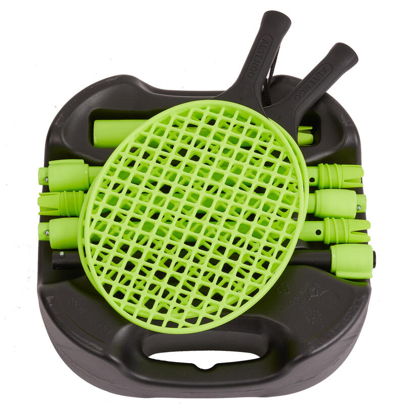 Pack de Speedball (1mât, 2 raquettes et 1 balle) TURNBALL JUNIOR NOIR JAUNE