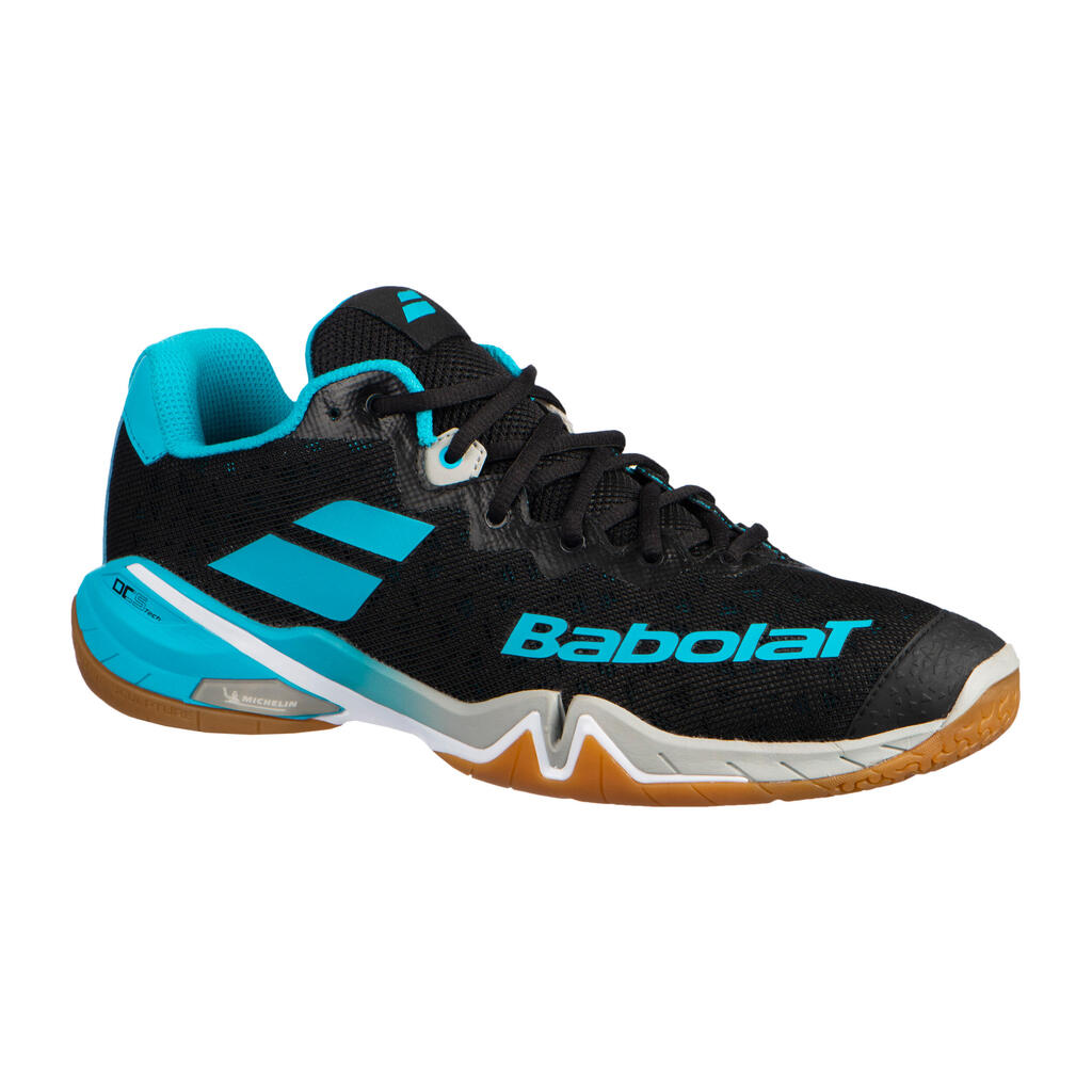 Badmintonschuhe Shadow Tour schwarz/blau