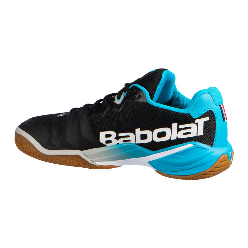Calçado de Badminton, Squash, Desportos no Interior Shadow Tour Preto Azul