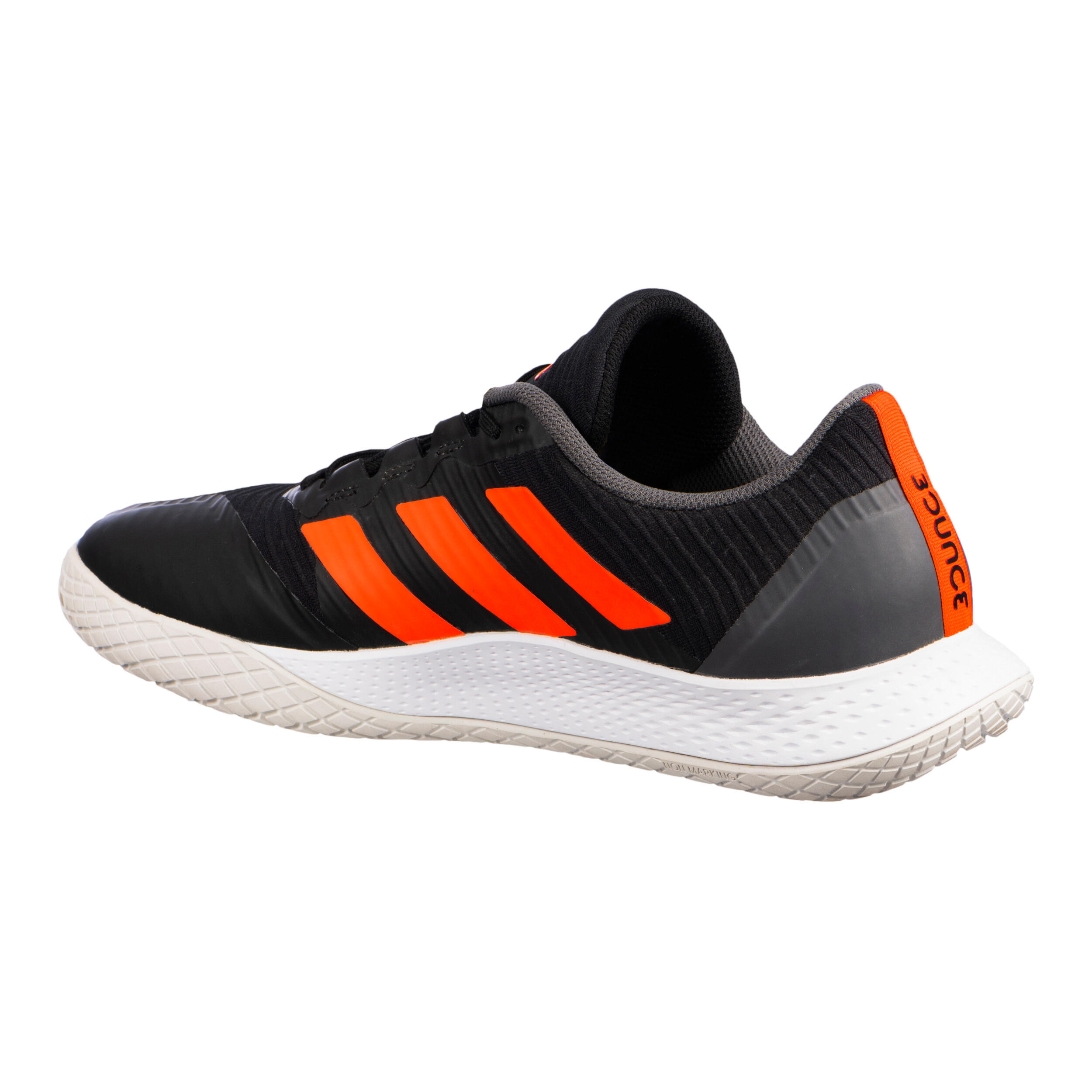 Badminton, Squash, Indoor Sports Shoes Force Bounce - Black ADIDAS -  Decathlon