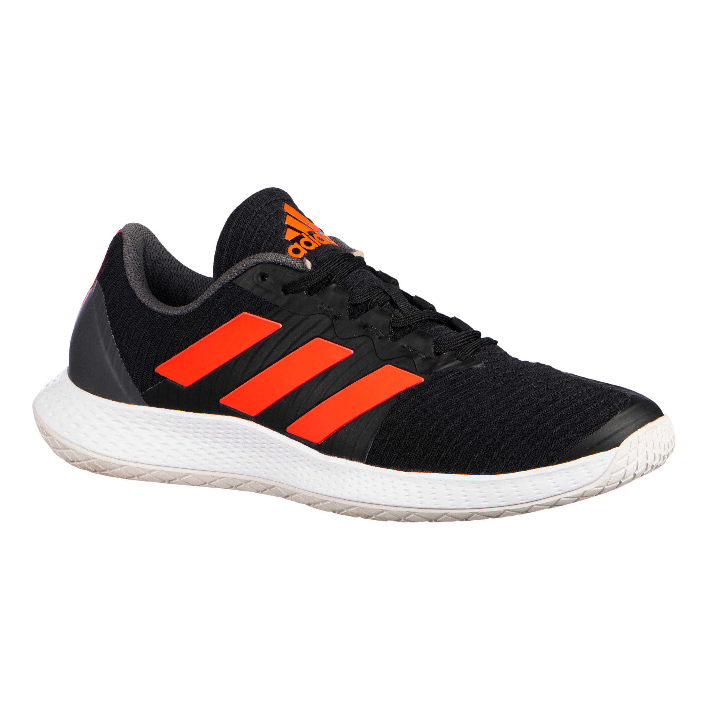 Sportschoenen badminton, squash, indoor sporten Force Bounce zwart | ADIDAS  | Decathlon.nl