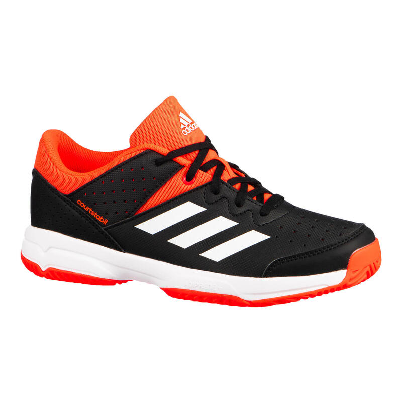 Schoenen voor badminton/indoorsport Adidas Court Stabil KD zwart