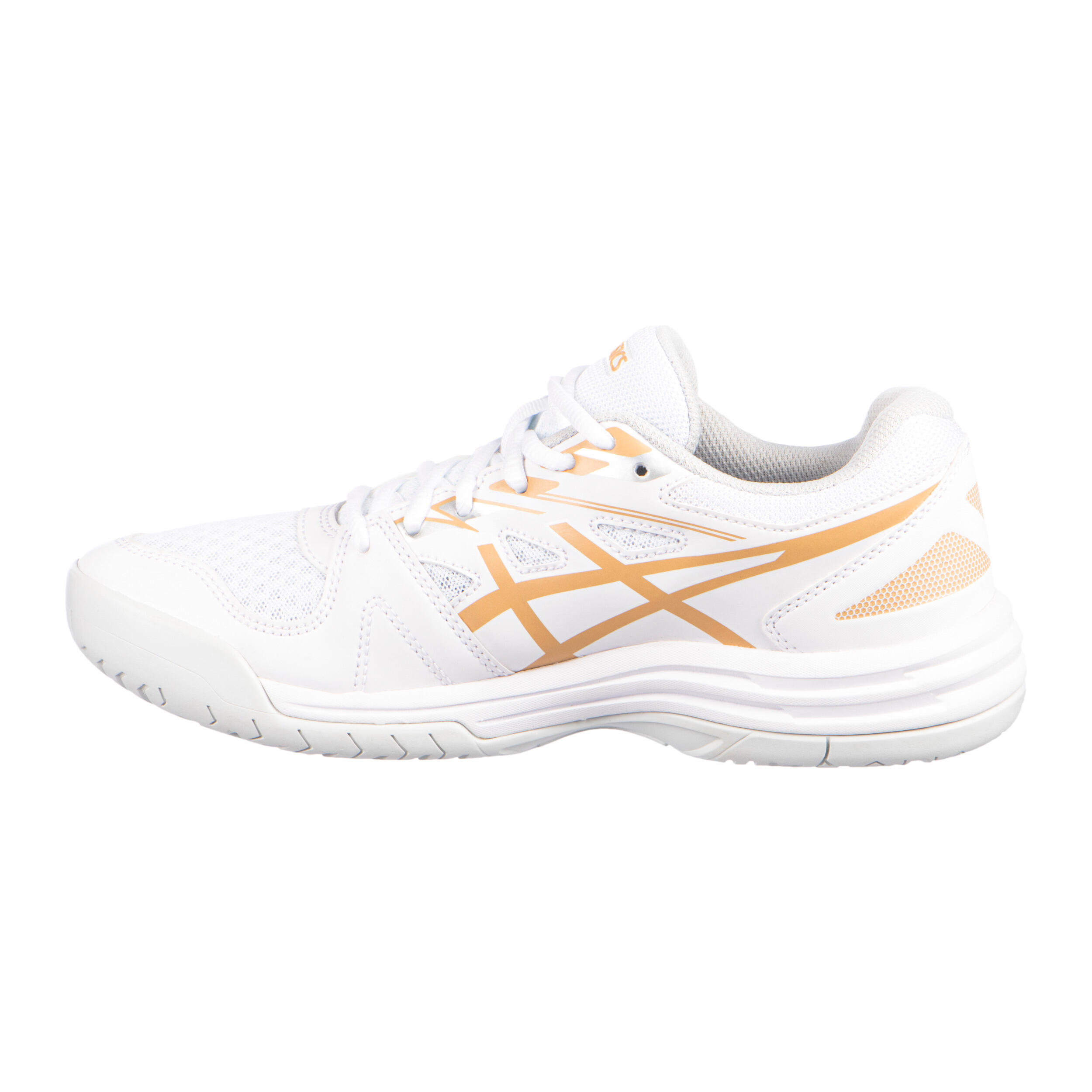 Women's Badminton, Squash, Indoor Sports Shoes Upcourt 4 - White 6/11