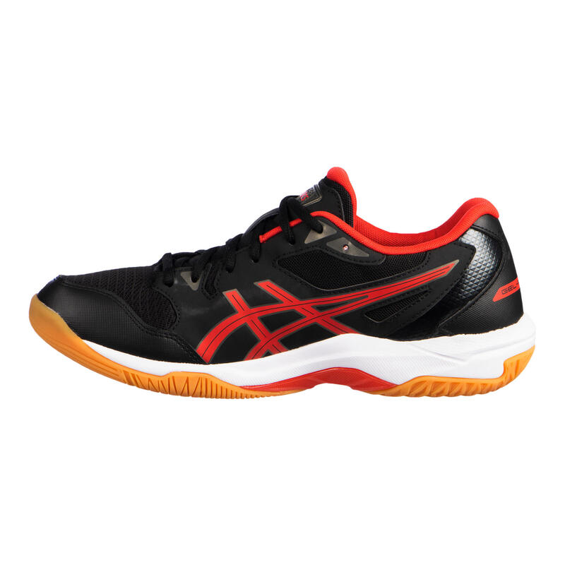 Schoenen voor badminton, squash een zaalsporten Gel-Rocket 10 zwart/rood