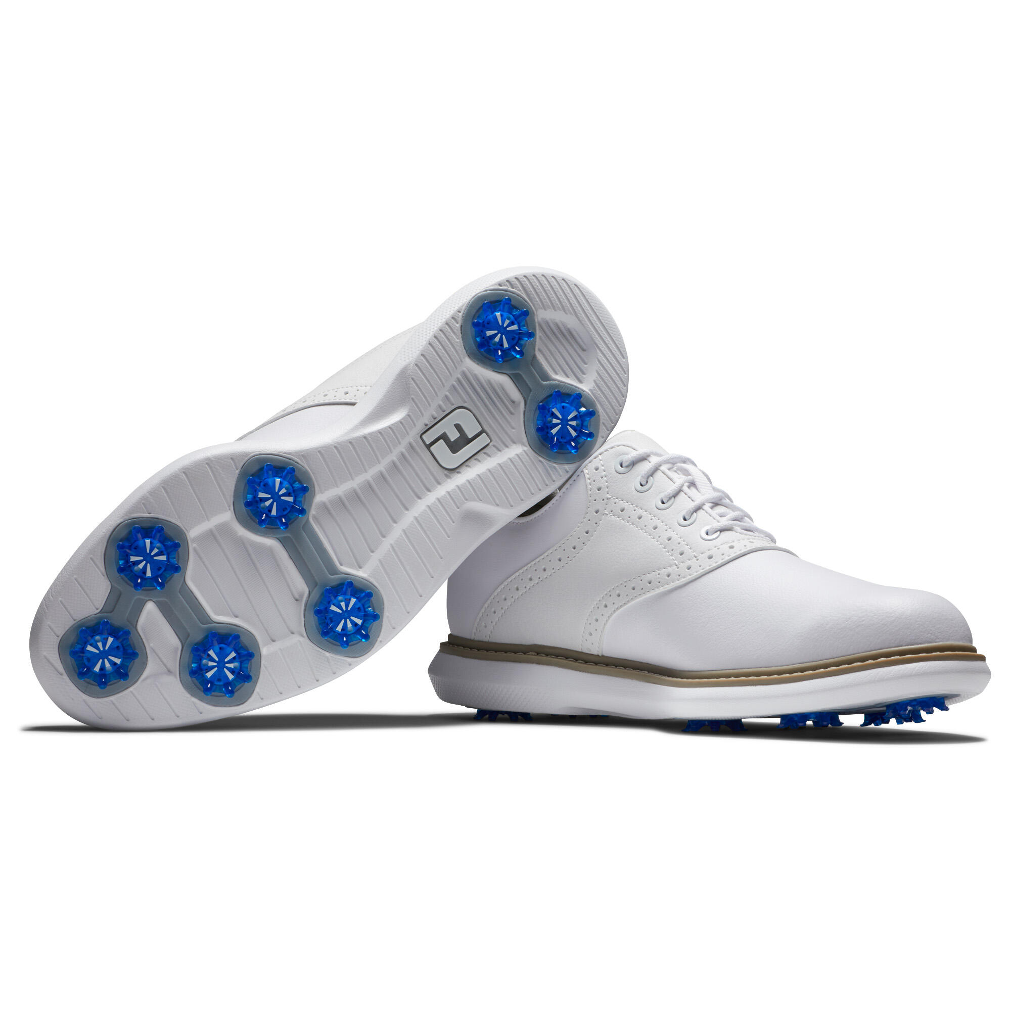 CHAUSSURES GOLF HOMME FOOTJOY IMPERMEABLE TRADITIONS BLANCHES FOOTJOY