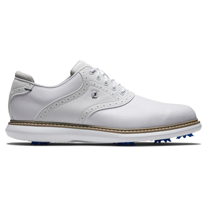 ZAPATOS DE GOLF HOMBRE FOOTJOY IMPERMEABLE - CLÁSICOS BLANCOS