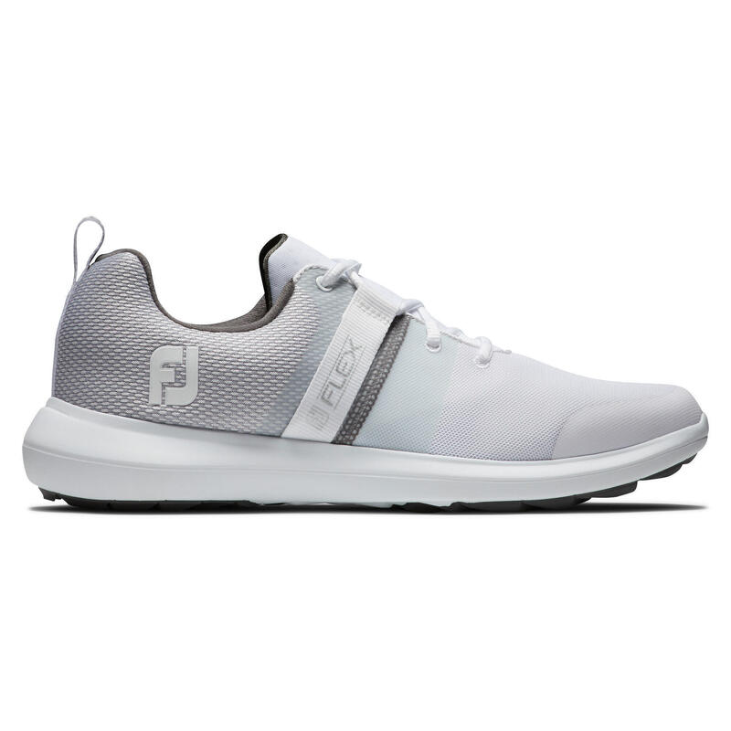 Pánské golfové boty FJ Flex bílo-šedé