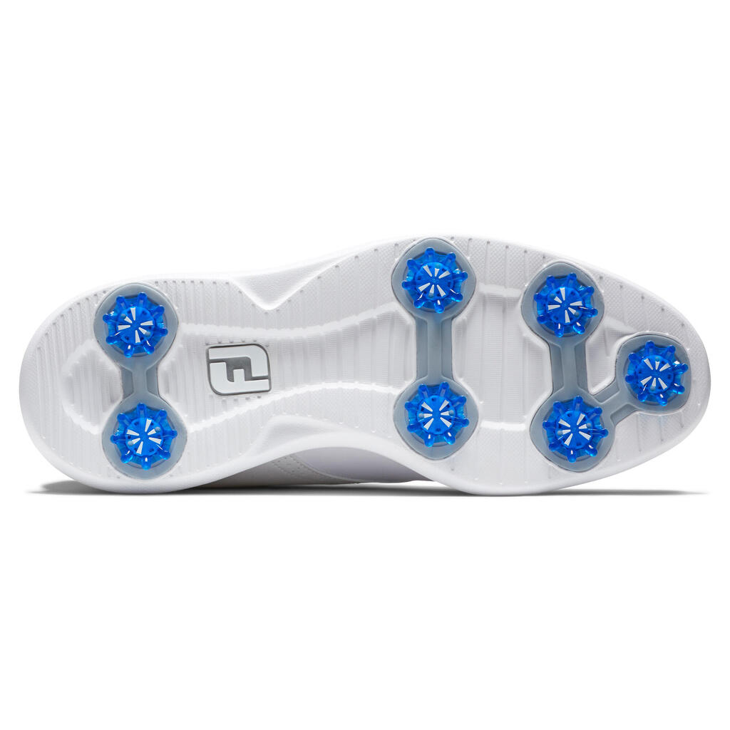 MEN'S GOLF SHOES FOOTJOY WATERPROOF - TRADITIONS WHITE