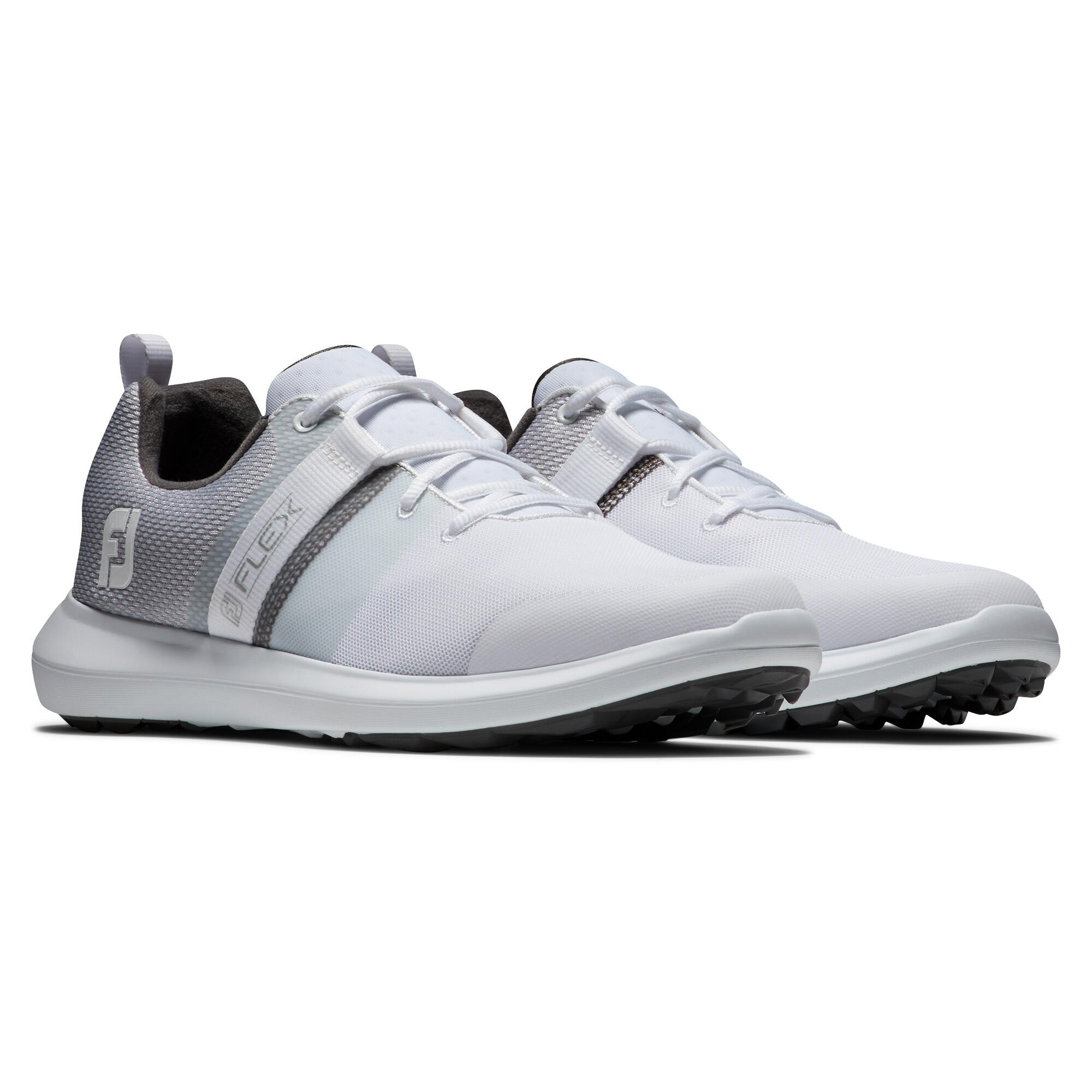 Men’s golf shoes FJ Flex - white and grey 1/6